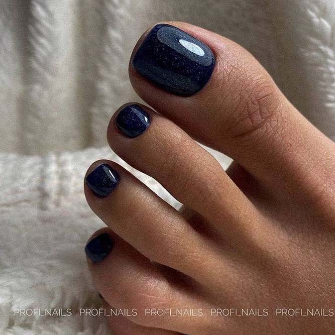 Royal Blue Toe Nail Designs