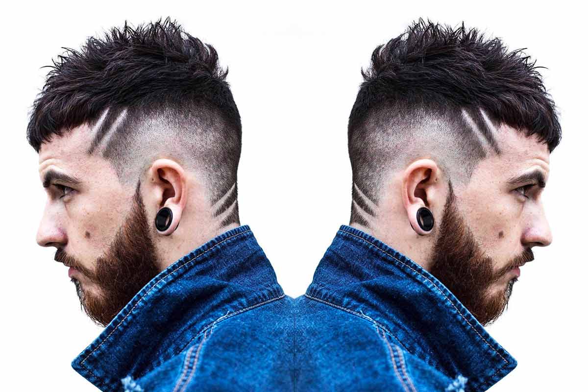 Male Model With Mohawk In A Hair Salon Background, Male Haircut Style  Pictures, Hair, Haircut Background Image And Wallpaper for Free Download