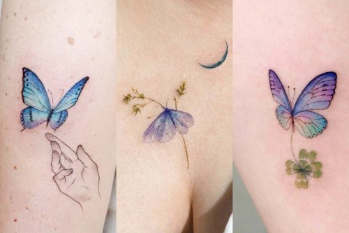 63 Beautiful Butterfly Tattoo Ideas to Decorate Your Body