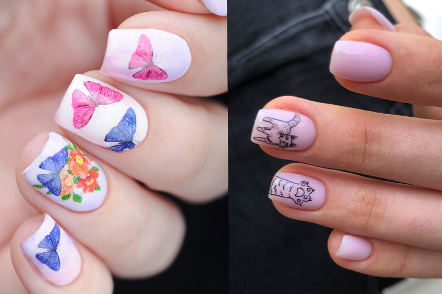 cute fingernails designs