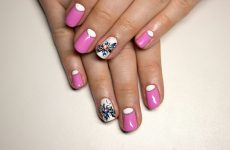 Pink And White Nails Designs