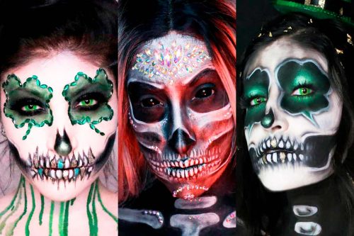 66 Best Sugar Skull Makeup Creations To Win Halloween