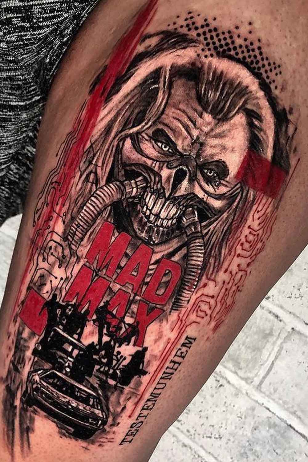 Mad Max Tattoo Design