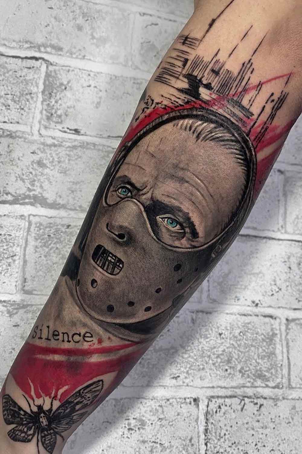 Hannibal Lecter Tattoo Design