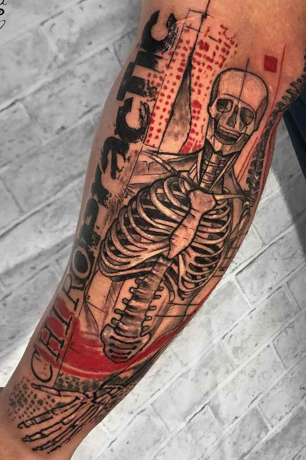 Skeleton Tattoo Design