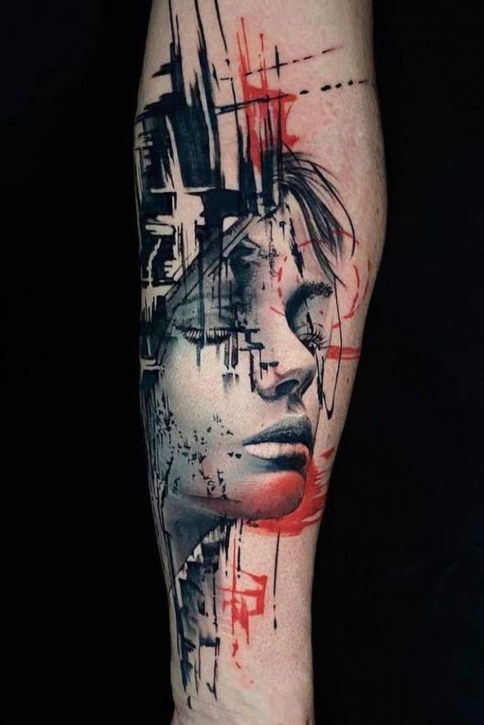 Trash Polka Tattoo As a Bold and Unique Ink for the Adventurous