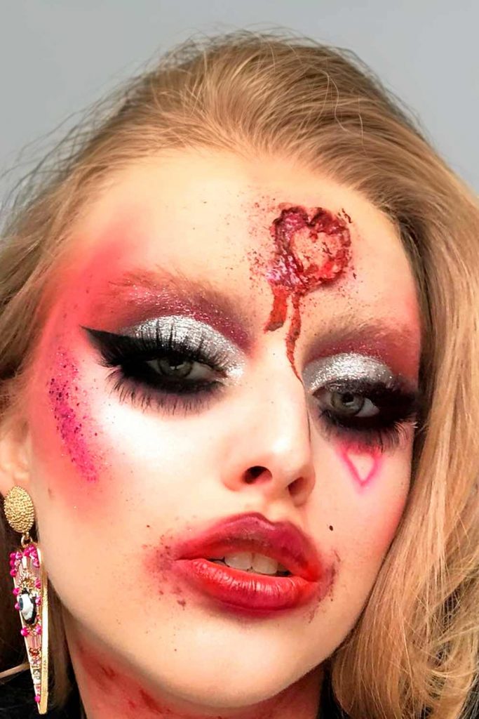 Vampire Makeup Ideas for Blonde Girls