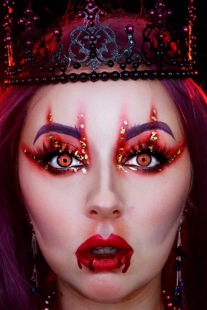 Vampire Makeup Ideas for Redhead Girls