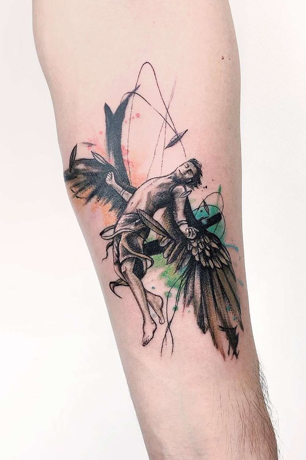 tattoo angel forearm by Shaun-Kyle on DeviantArt