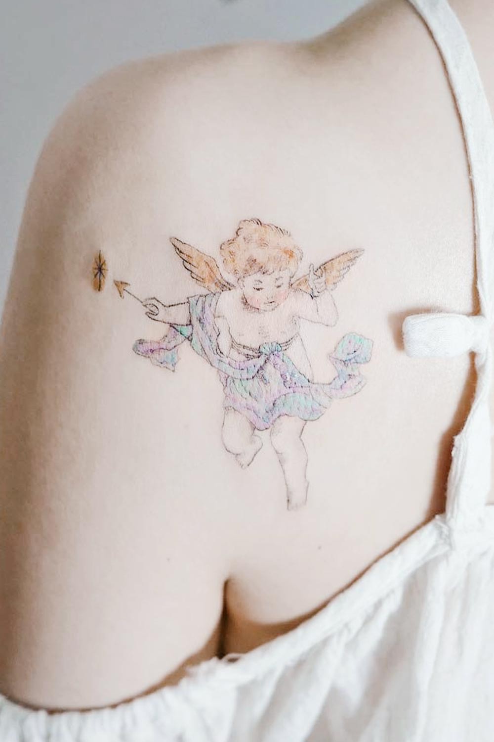 Cupid Tattoo Design