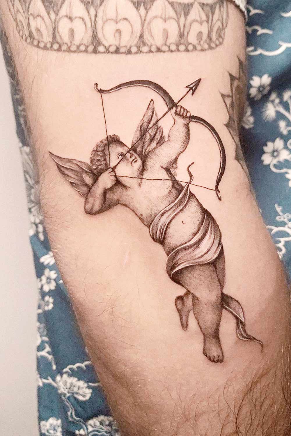 Cupid Tattoo Design