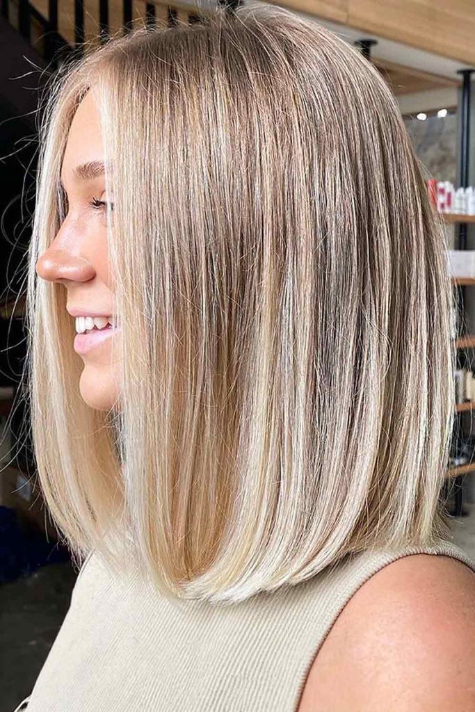 Cream Blonde with Highlights #blondehair #blondehaircolor #blonde