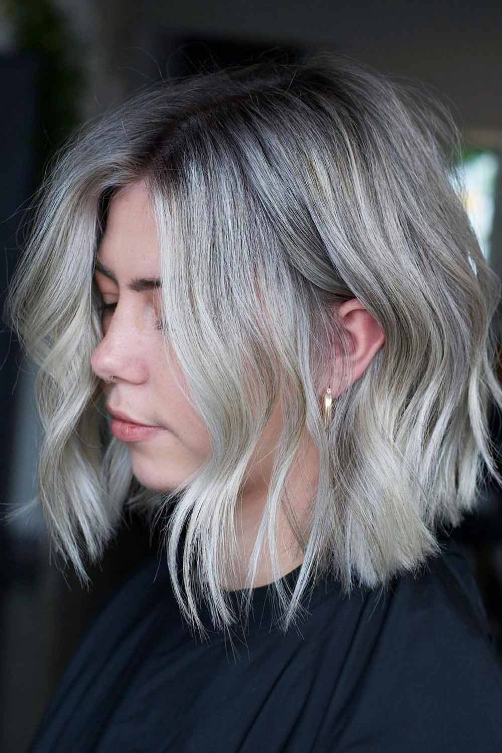 Ash Blonde Hairstyle #blondehair #blondehaircolor #blonde