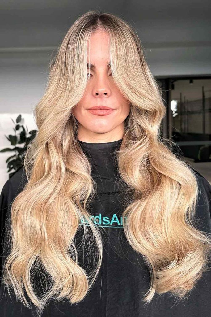 Champagne Blonde #blondehair #blondehaircolor #blonde