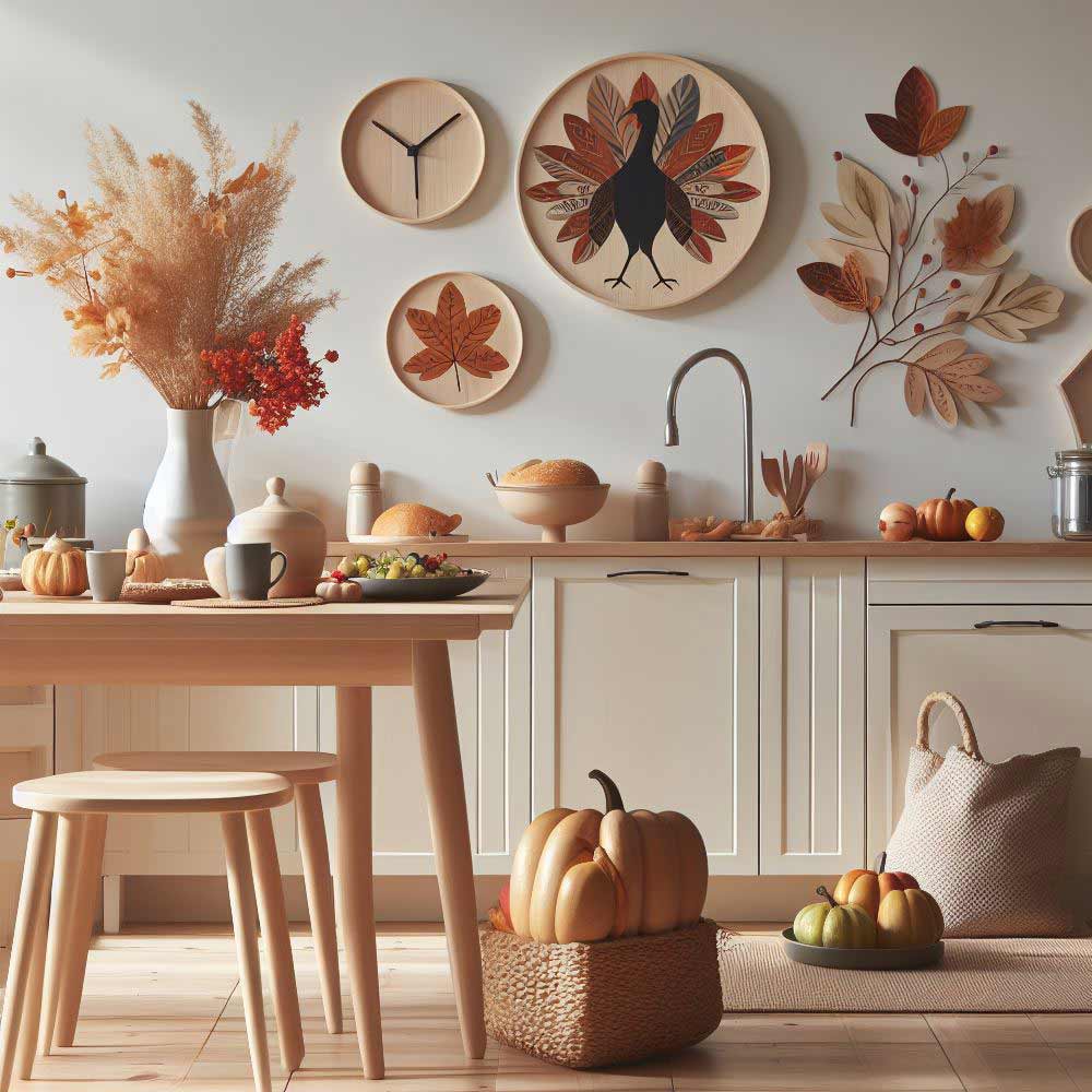 Kitchen Decoration for Thanksgiving Day
