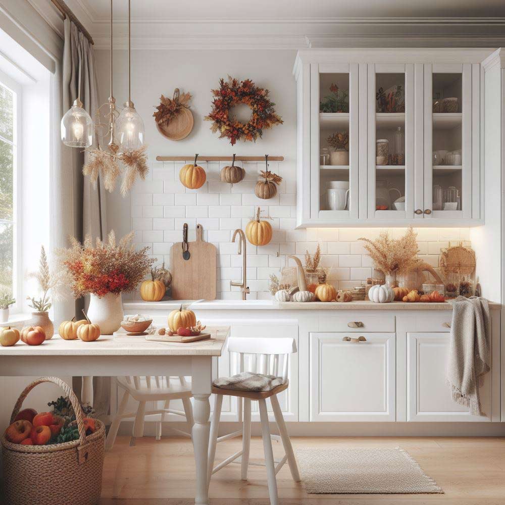 Rustic Thanksgiving Decorations for Kitchen