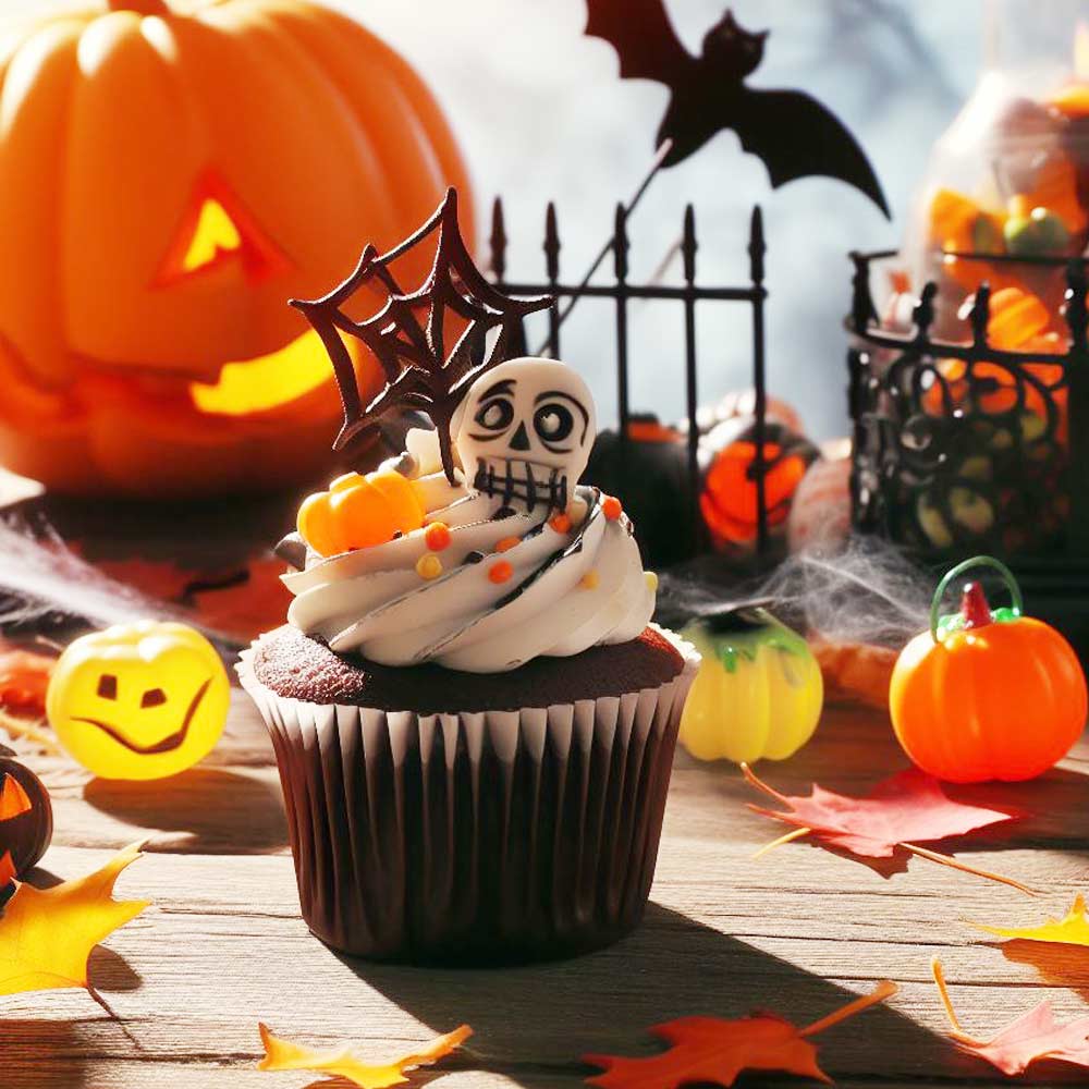 Halloween Cupcake Design