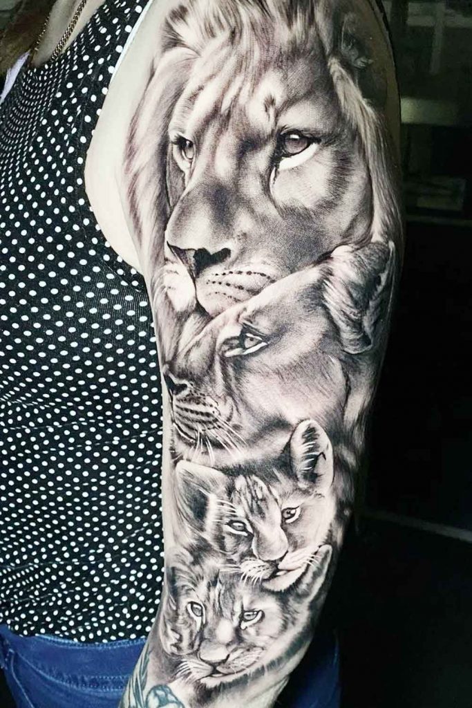 20 Lion Tattoo Ideas: A Roaring Tribute to Power and Majesty