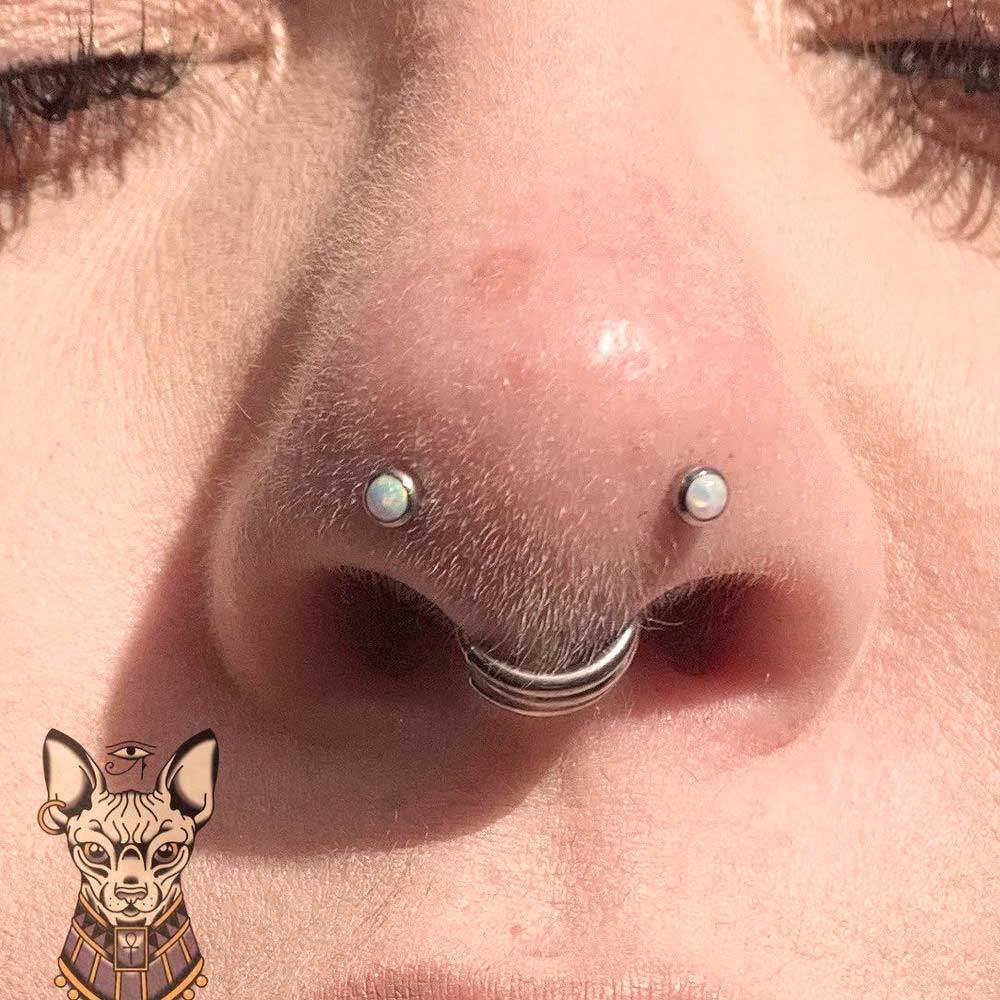 Austin Bar Nose Piercings