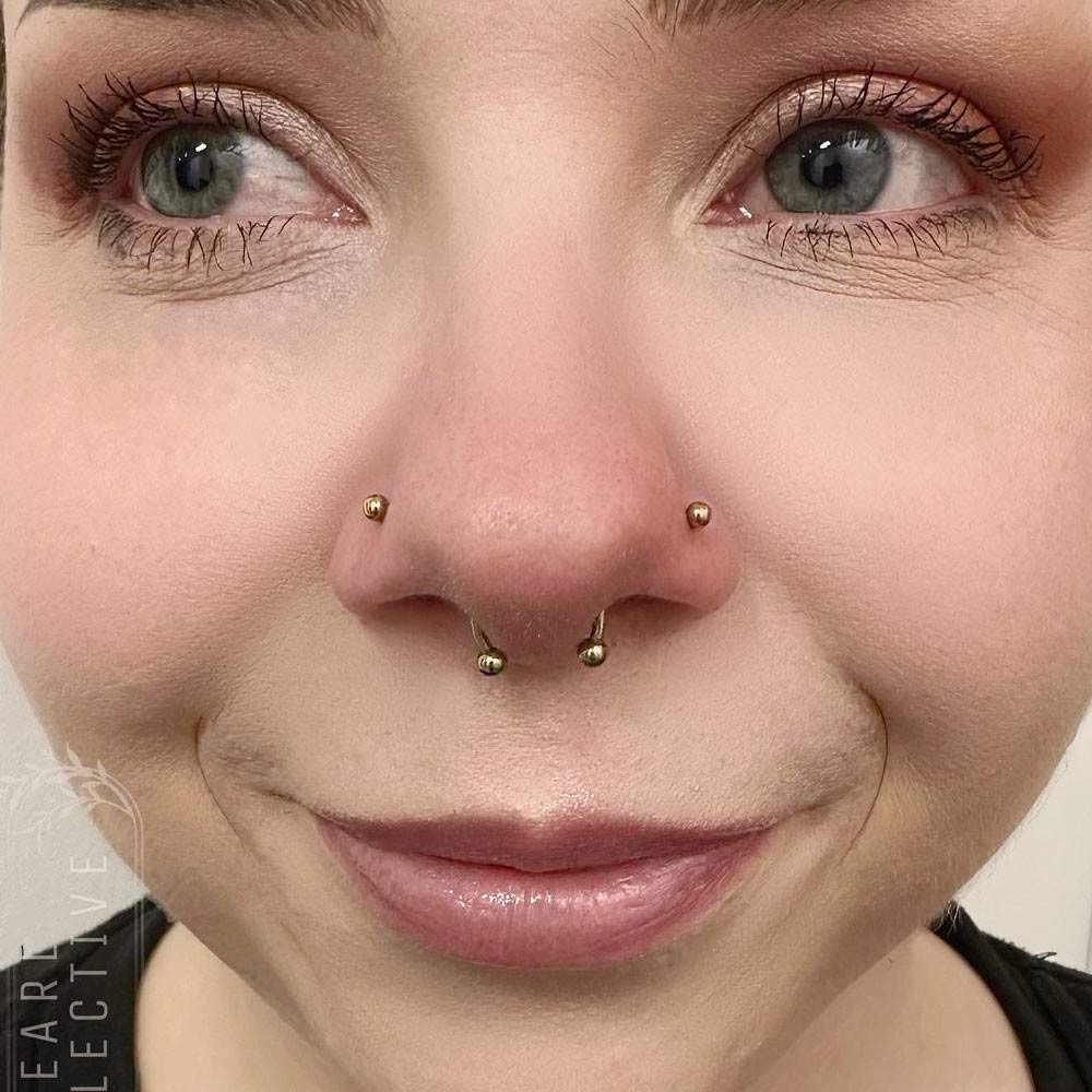 Nostril and Septum Piercings