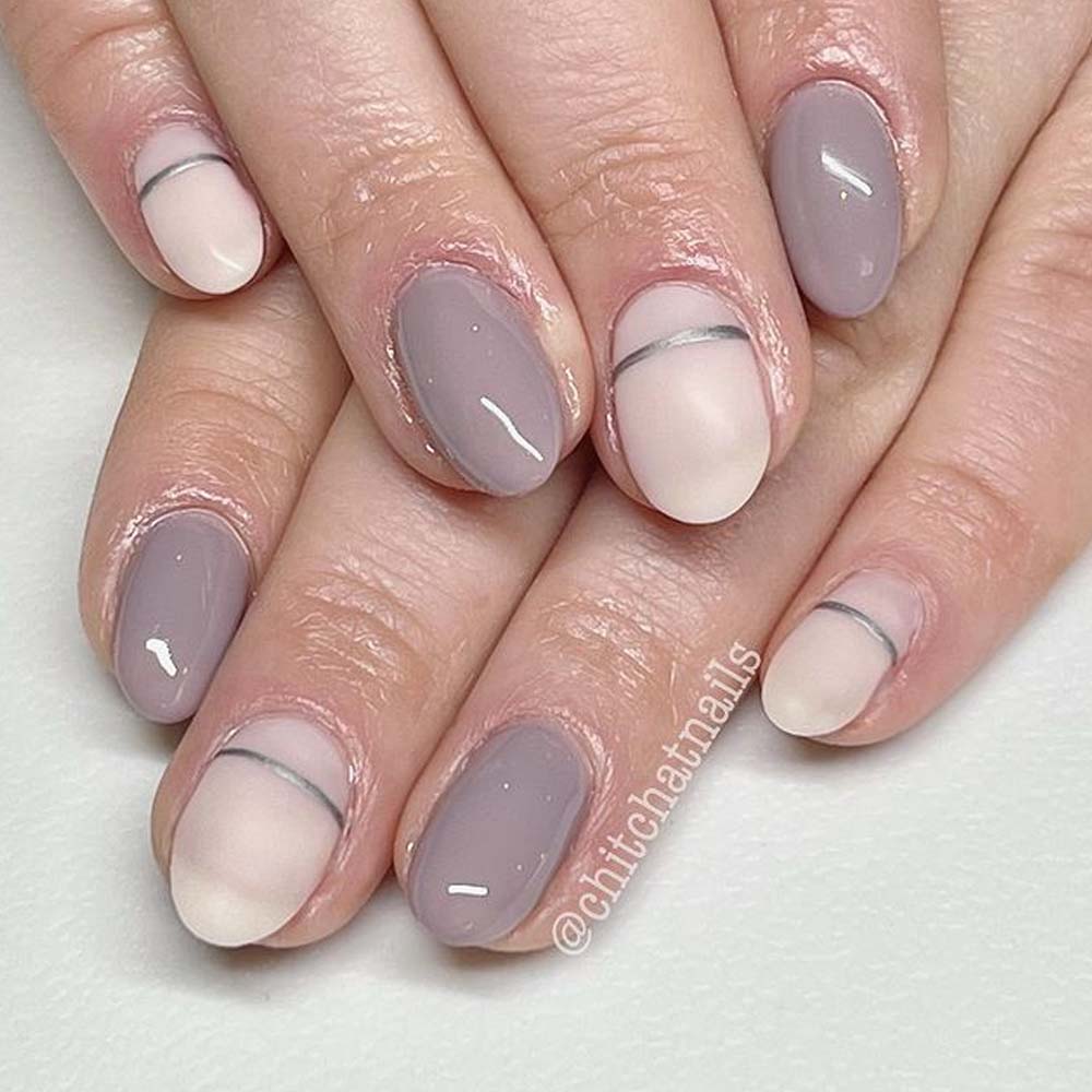 Taupe with Nude Nails