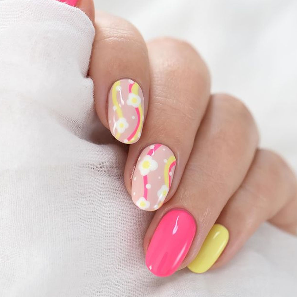 Flowers Nail Designs