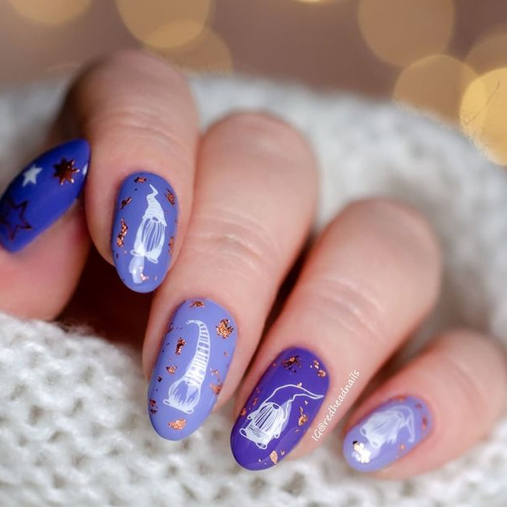 Pretty Gnomes Nail Designs