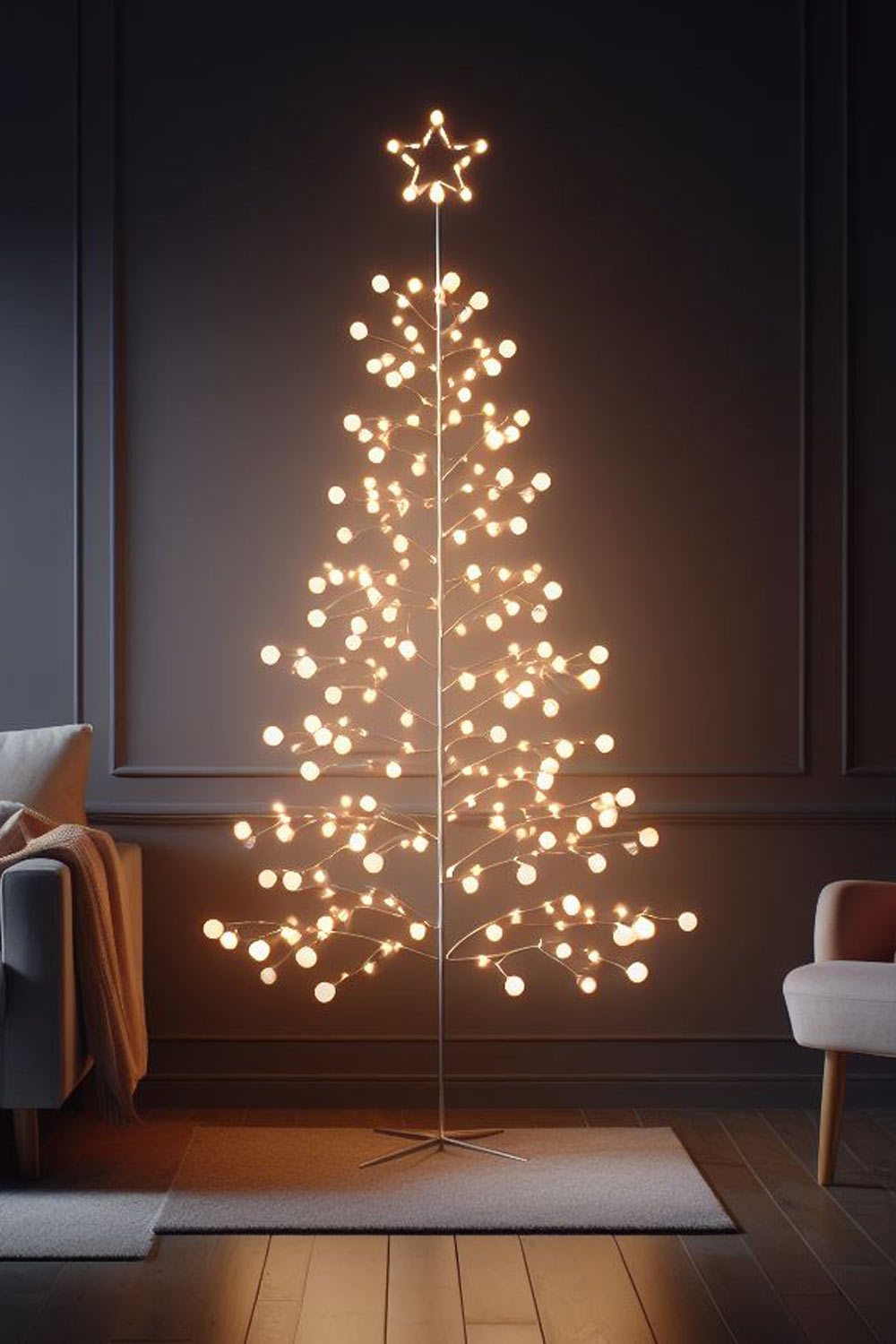 LED Lights DIY Christmas Tree