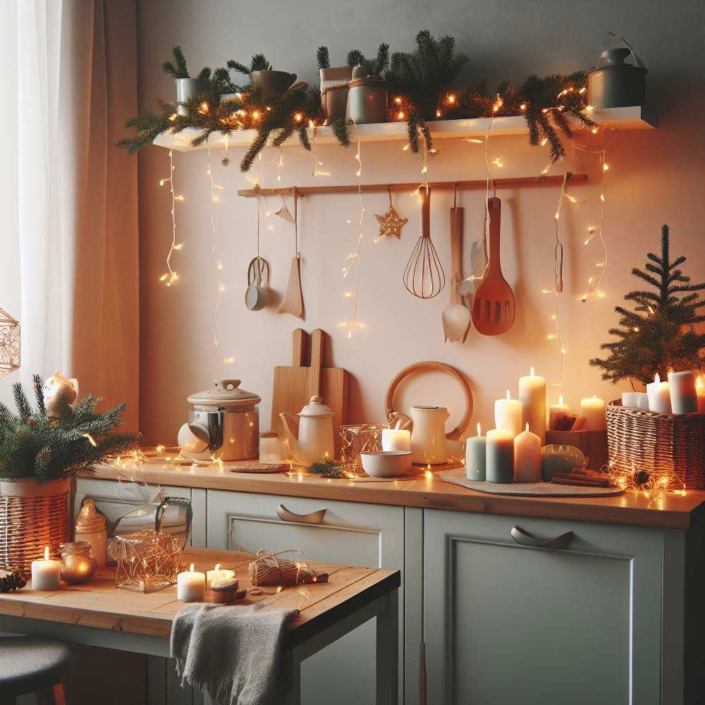 Christmas Kitchen Decoration Ideas
