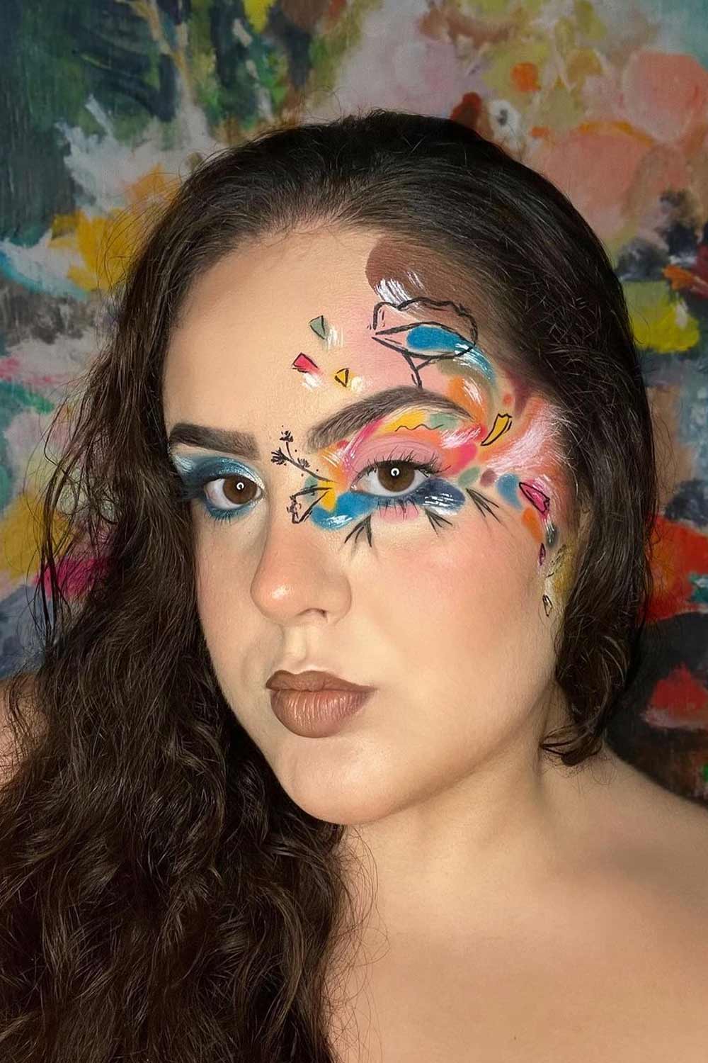 Painting Inspired Makeup