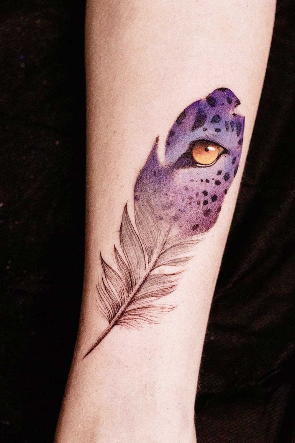 Trippink Tattoos - PEACOCK FEATHER TATTOO💚 BY #trippinktattoos . . Peacock  feathers symbolises nobility, royalty, spirituality, immortality,  incorruptibility, and of course—beauty! ... Lastly, in Persia, the bird was  considered invaluable to royalty