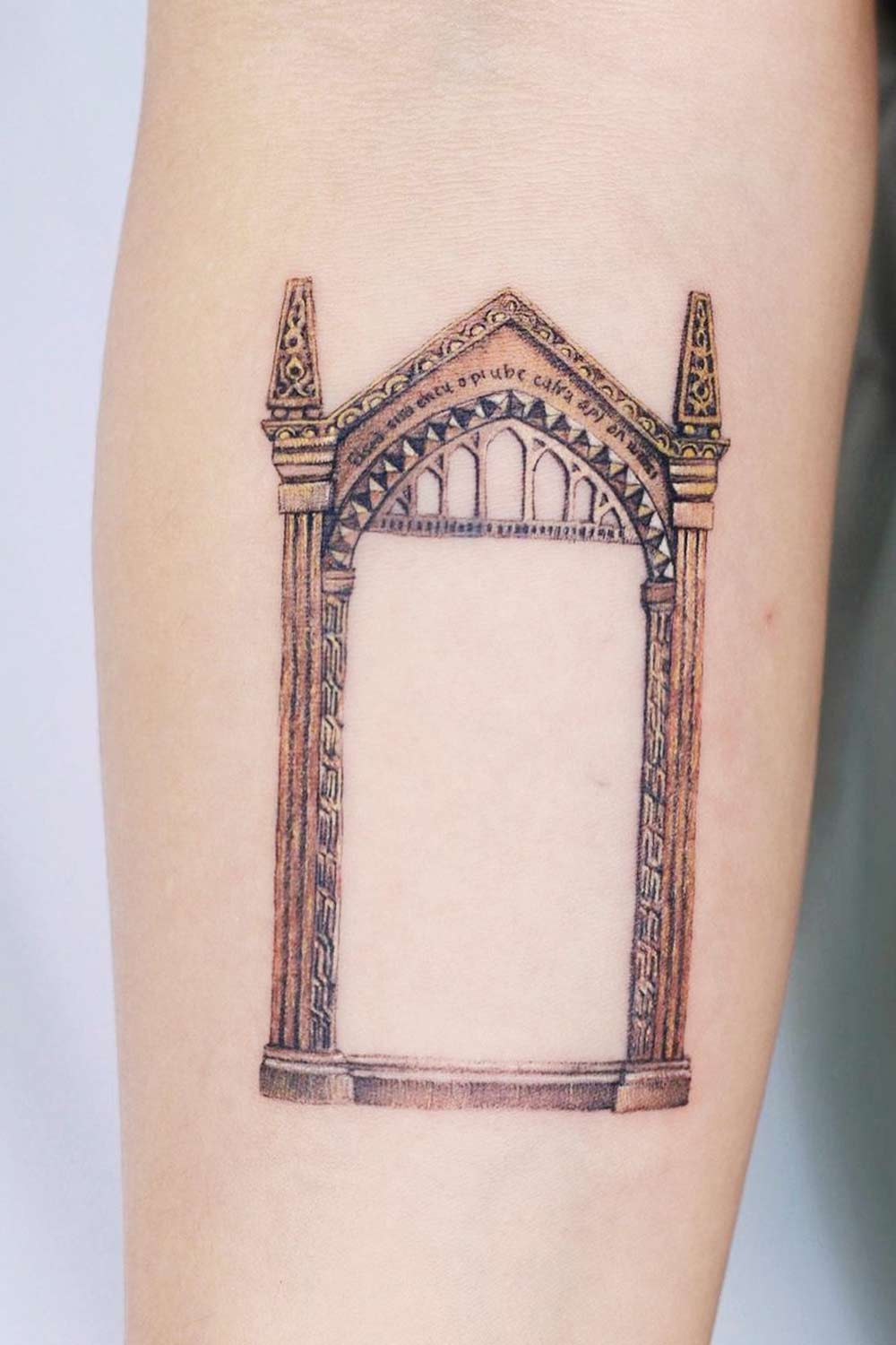 Mirror of Erised Tattoo Design