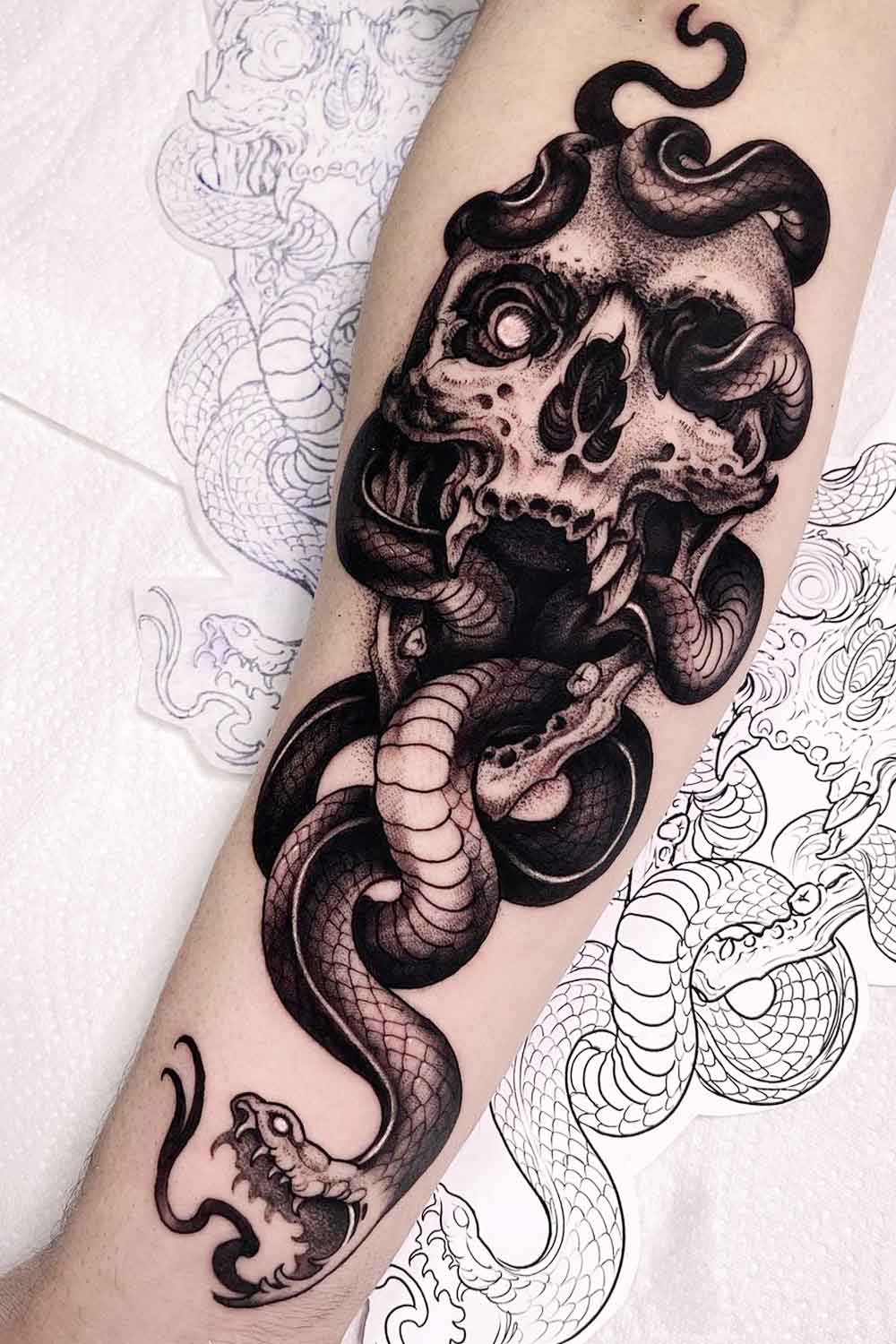 Dark Mark Tattoo Design