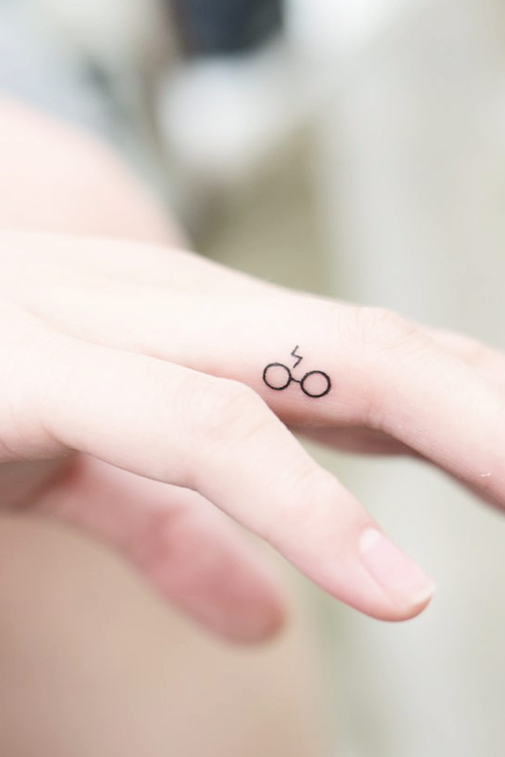 Small Finger Tattoo Harry Potter Theme