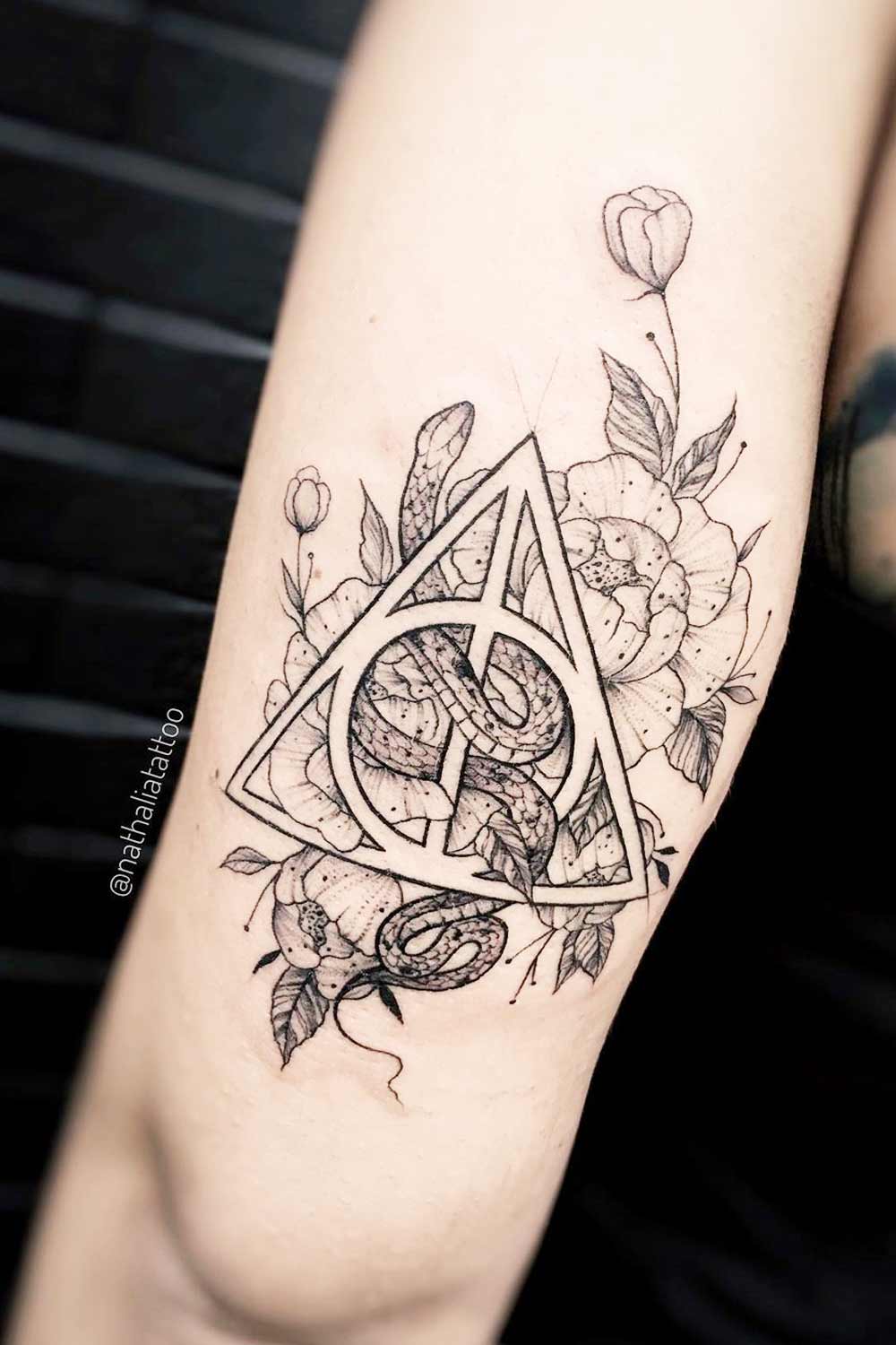 Death Hallows Tattoo Idea