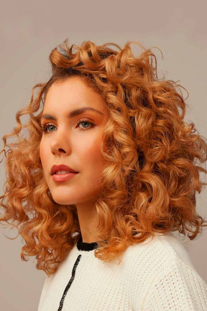 Medium-Length Hairstyles For Curly, Thick Hair