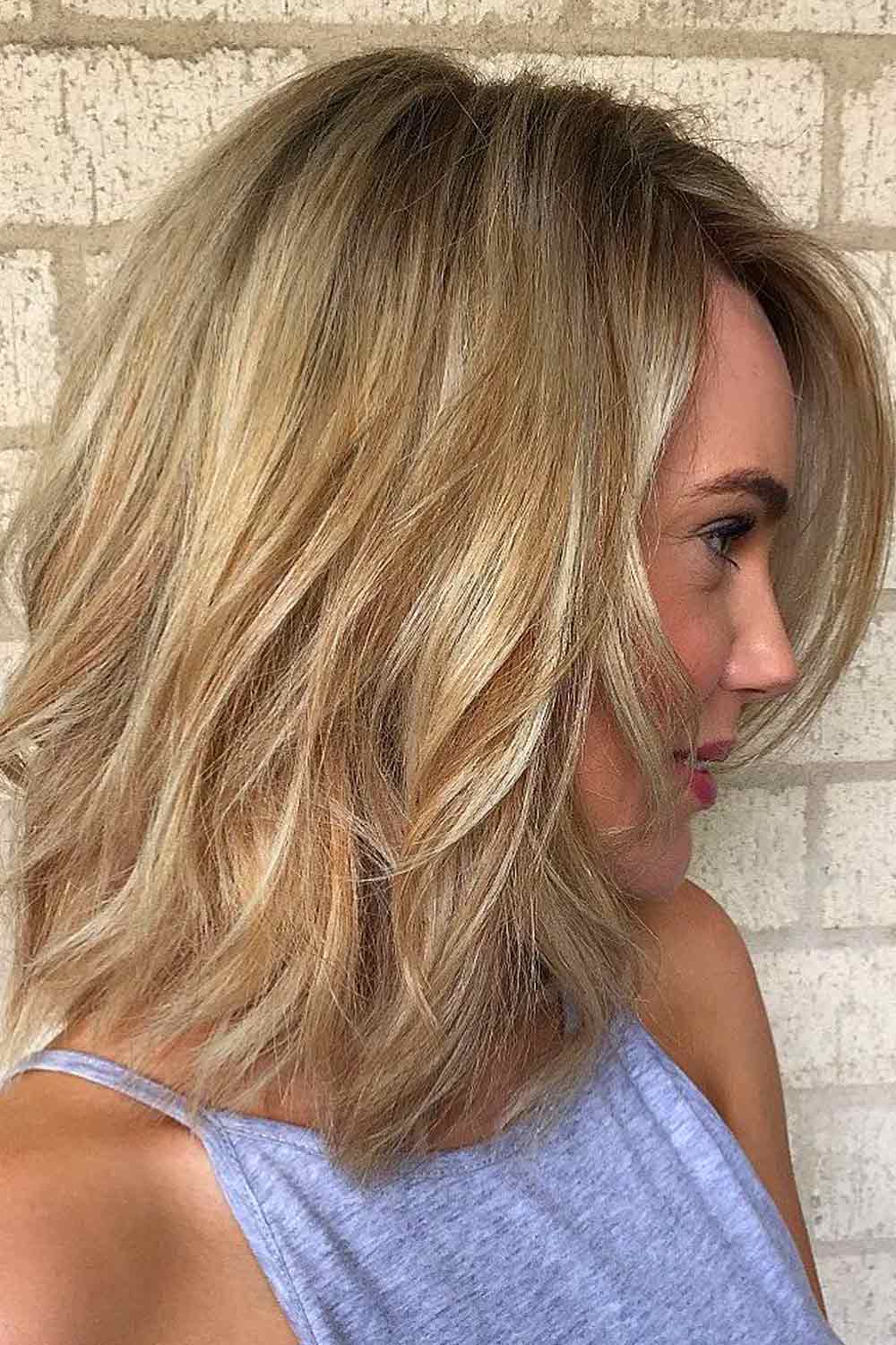 Wavy Long Bob With Textured Ends