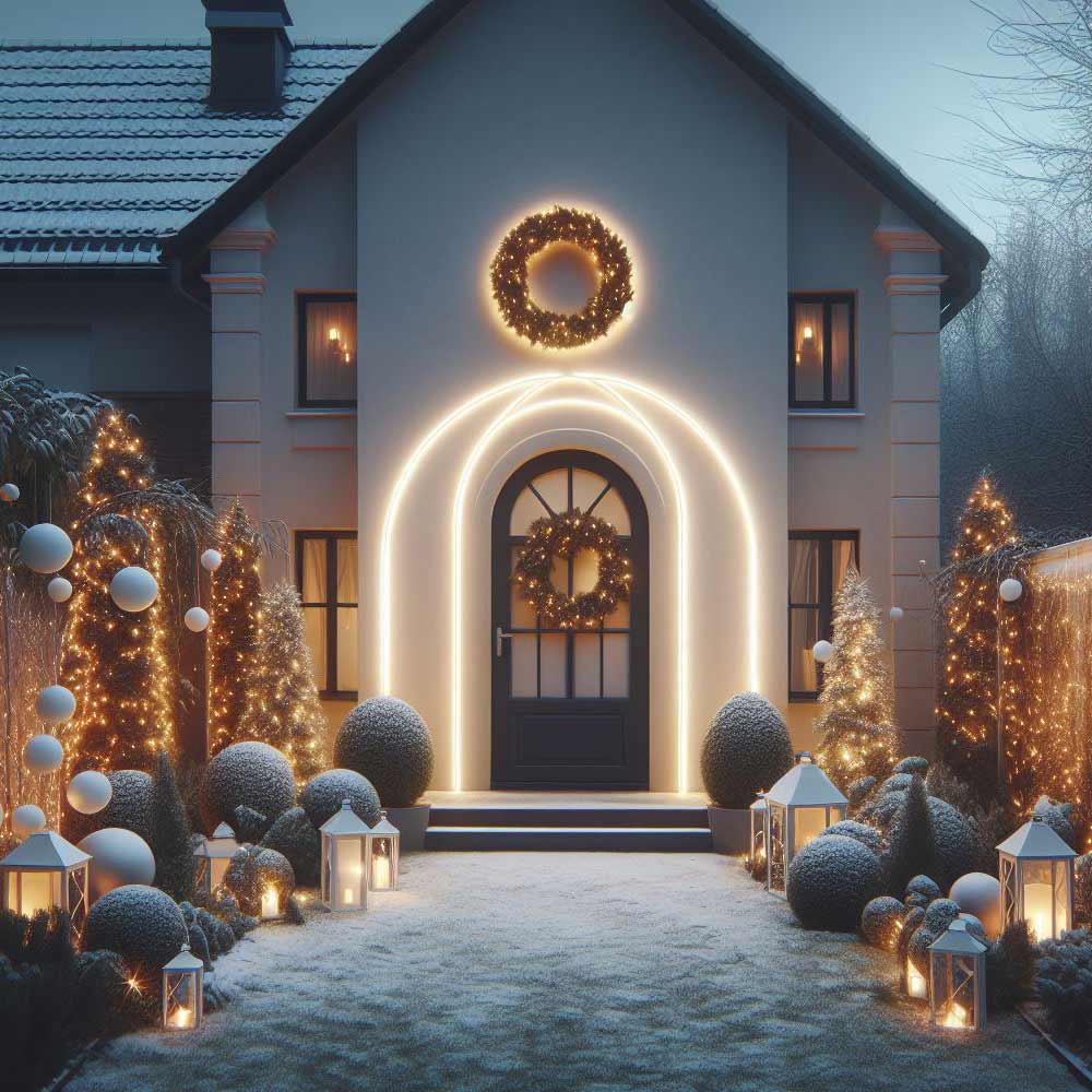 Christmas Home Yard Decoration Idea