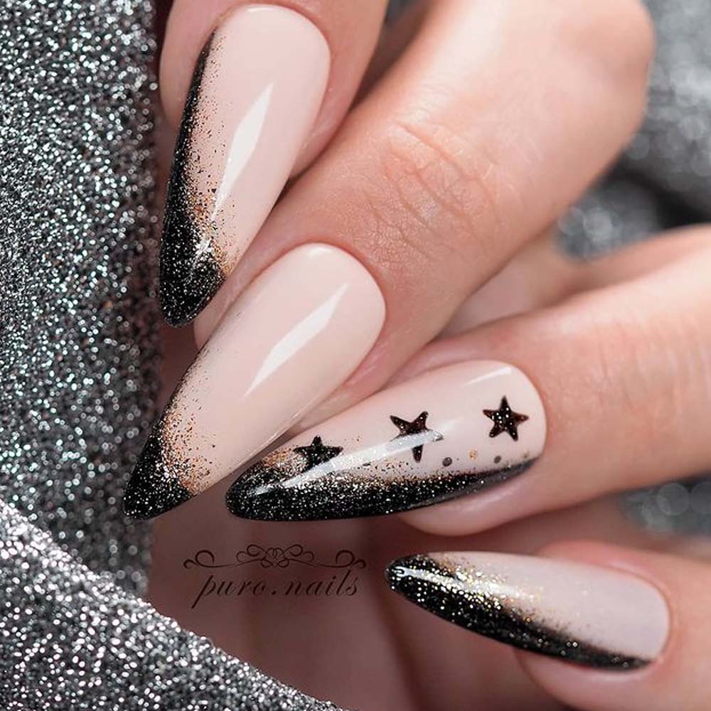 Galaxy Nails Ideas For Winter