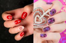 Valentines Nails Art Designs For Love Day