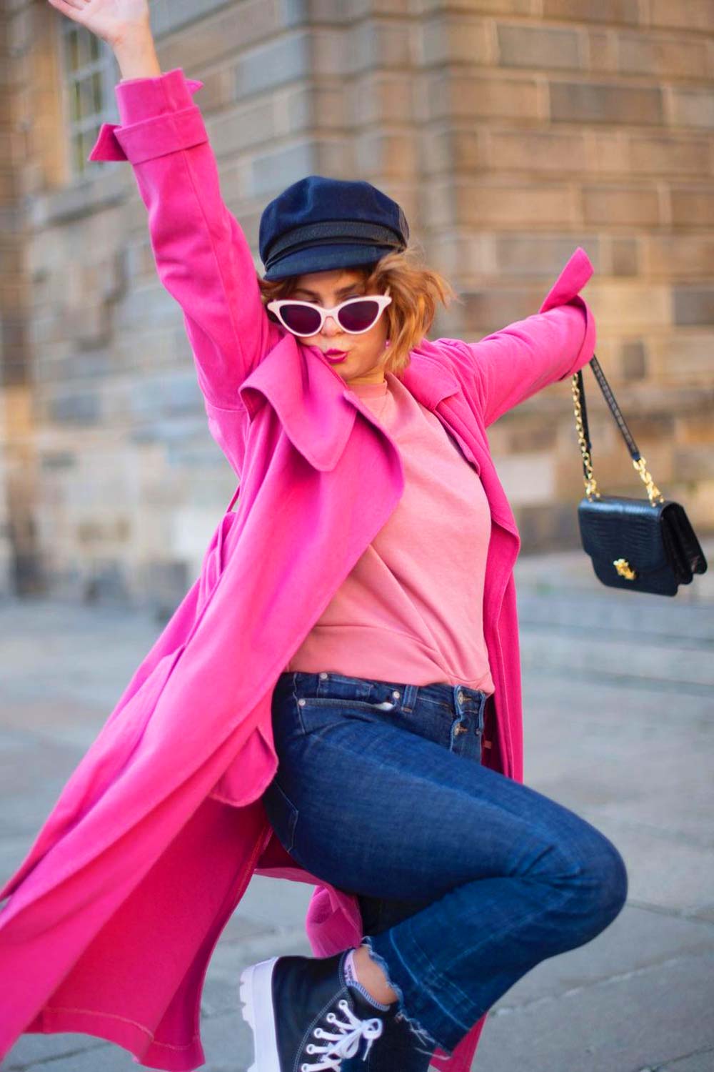 Pink Coats For Casual Girly Look
