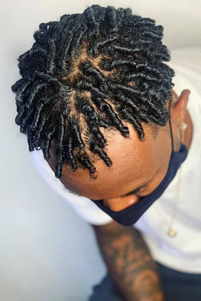 Short Twist Hairstyles Men #twostrandtwistmen #twisthairstylemen #twisthairstyle