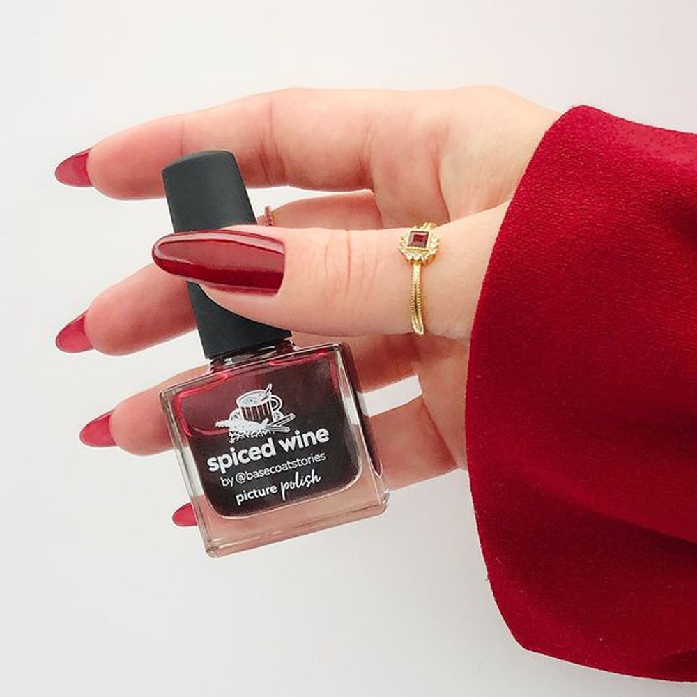 Red Wine Winter Nail Colors
