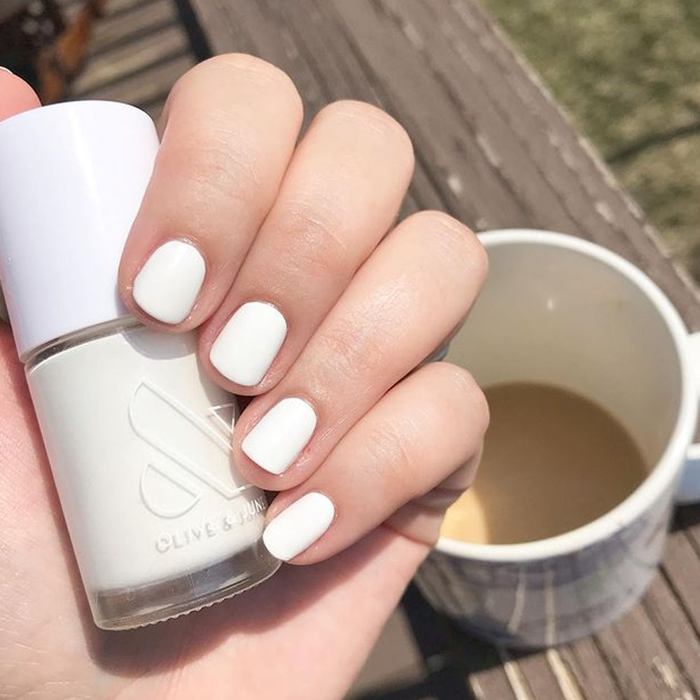 White Winter Nail Colors
