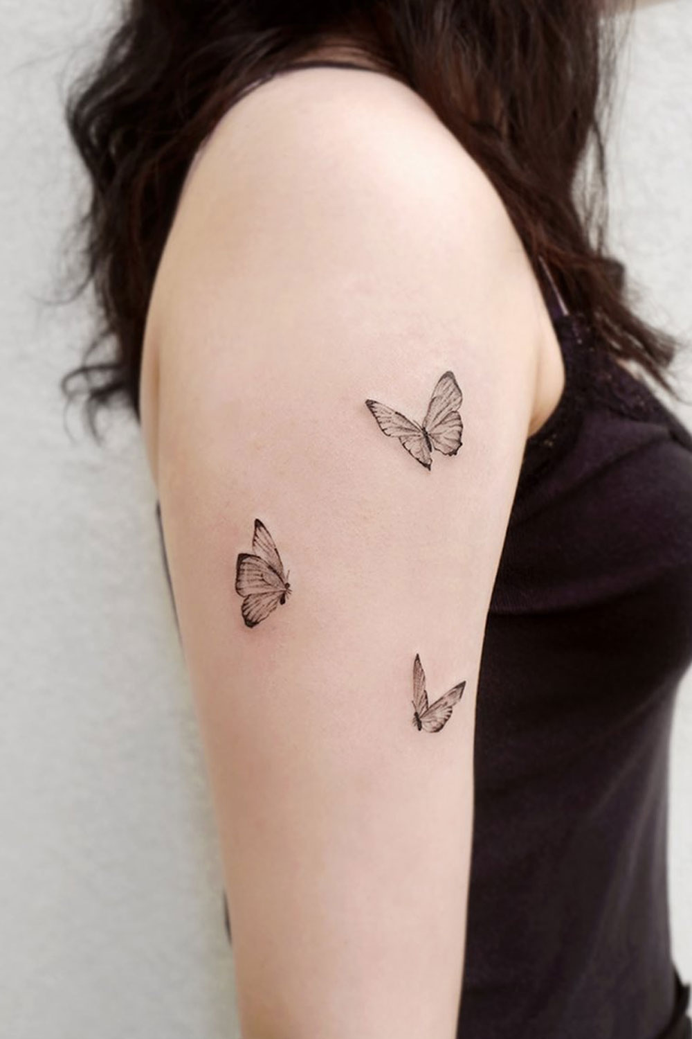Minimalistic Butterfly Tattoos