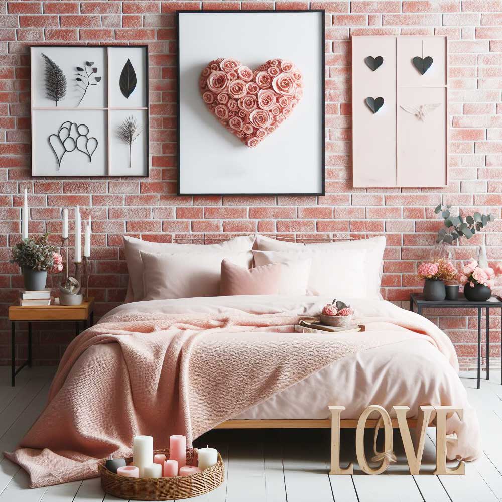 Bedroom Decor for Valentines Day