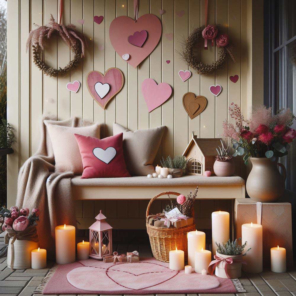 Valentines Day Theme Outdoor Decorations