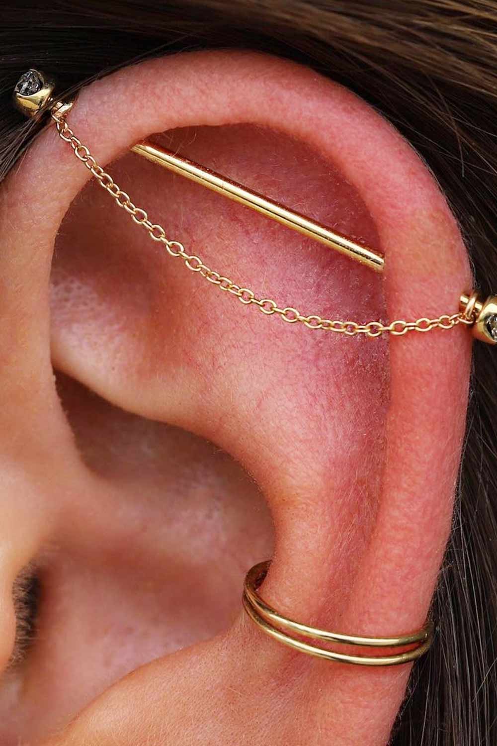 The Industrial Piercing: Everything You Need to Know