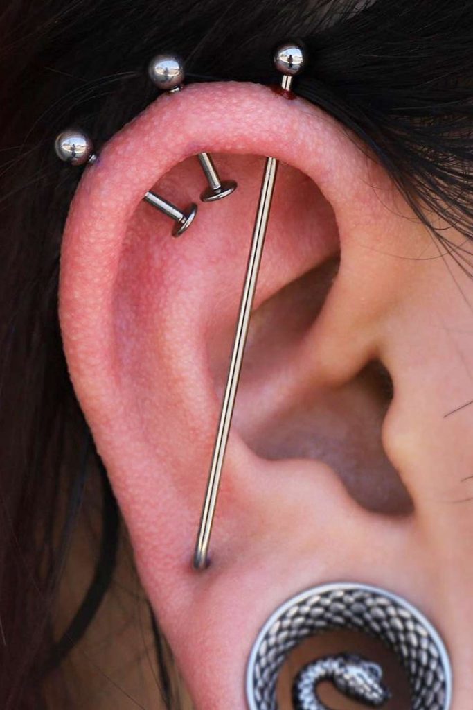 Industrial Piercing: Everything You Need To Know About It