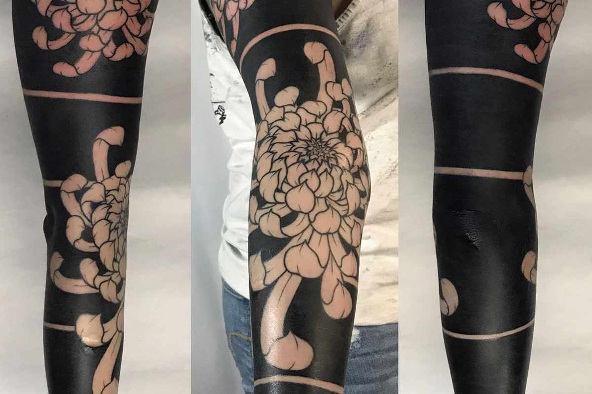 100% healed white ink over blackout! Let me know what you guys think? ... |  TikTok